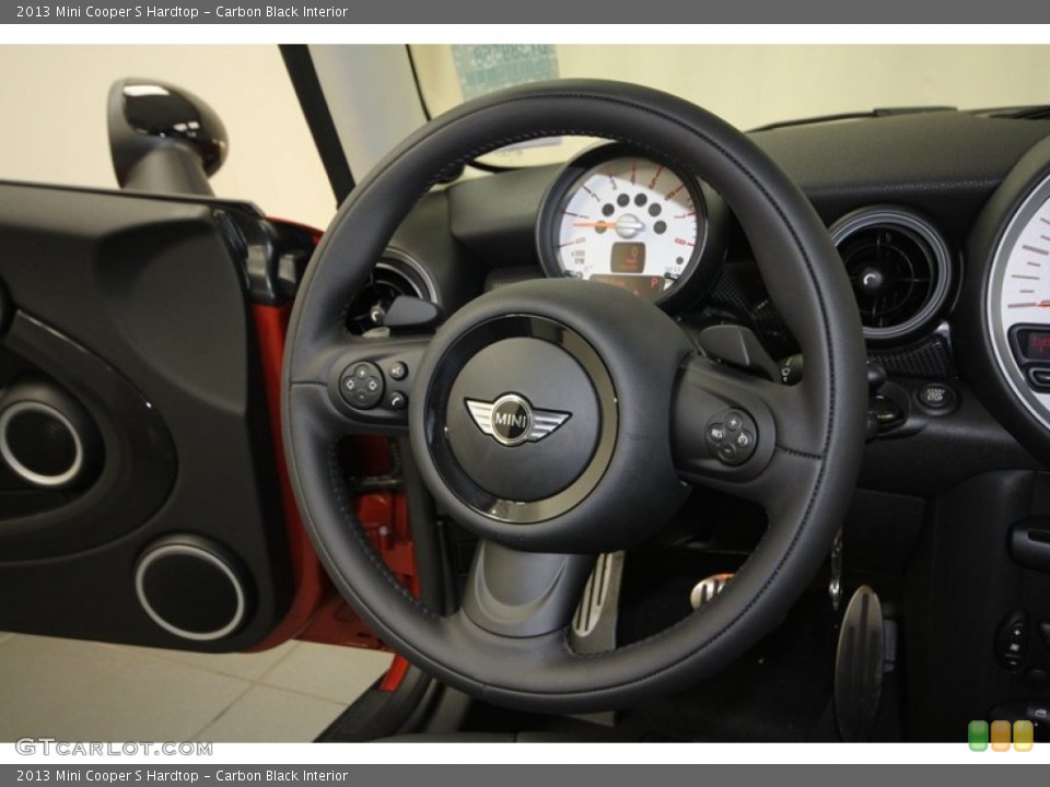 Carbon Black Interior Steering Wheel for the 2013 Mini Cooper S Hardtop #73444582