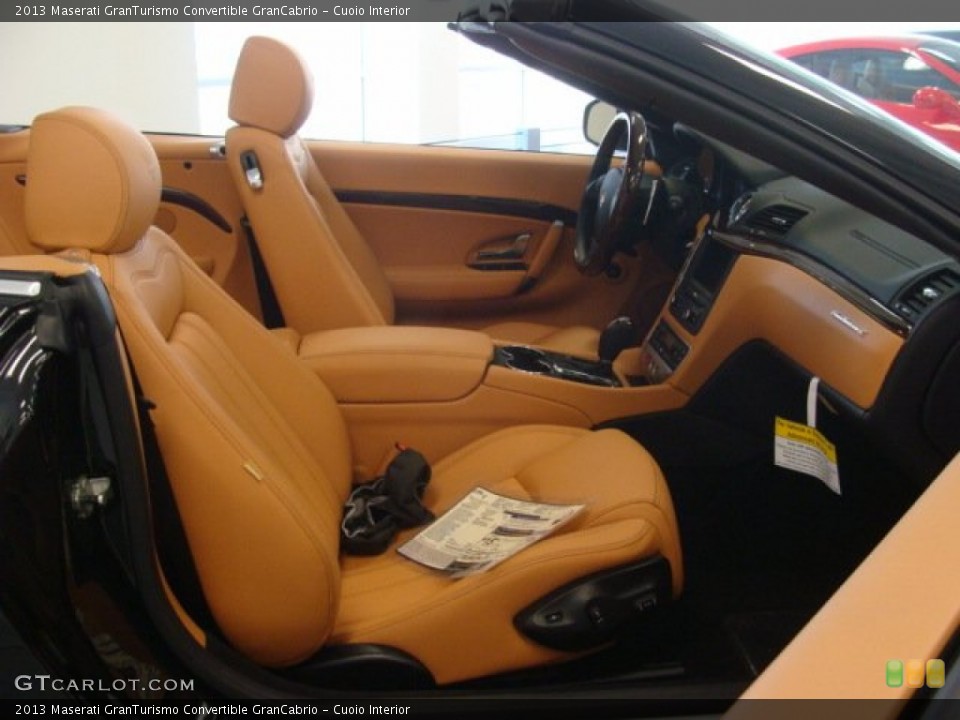Cuoio Interior Photo for the 2013 Maserati GranTurismo Convertible GranCabrio #73447313