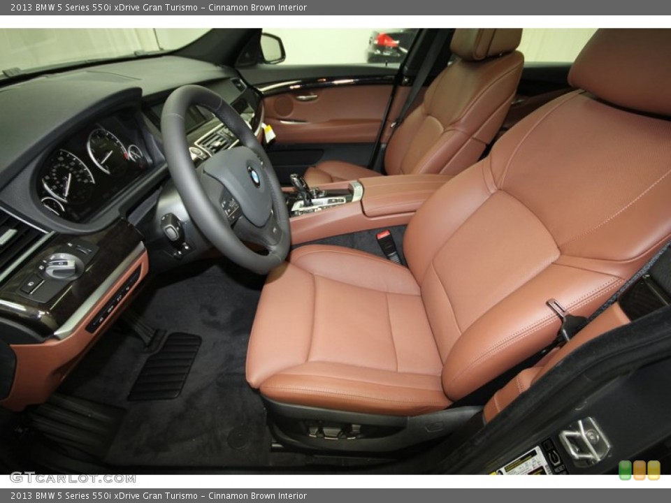 Cinnamon Brown Interior Front Seat for the 2013 BMW 5 Series 550i xDrive Gran Turismo #73452791