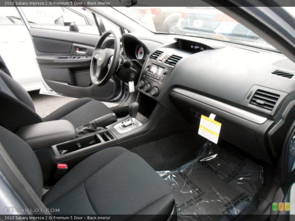 Black Interior Photo for the 2013 Subaru Impreza 2.0i Premium 5 Door #73455929
