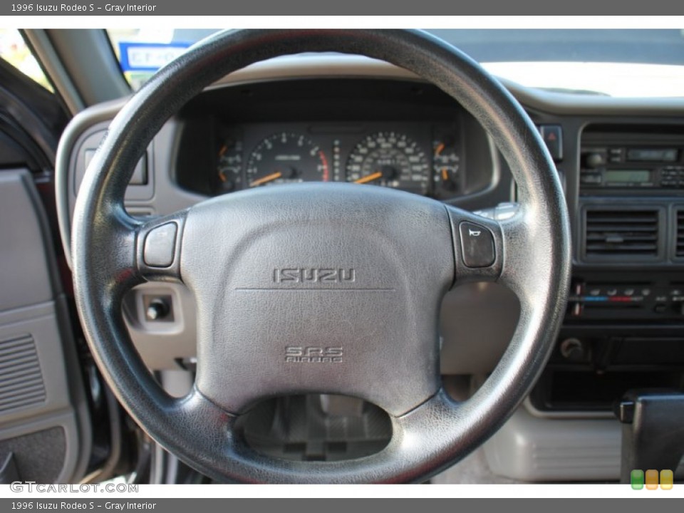 Gray Interior Steering Wheel for the 1996 Isuzu Rodeo S #73457459