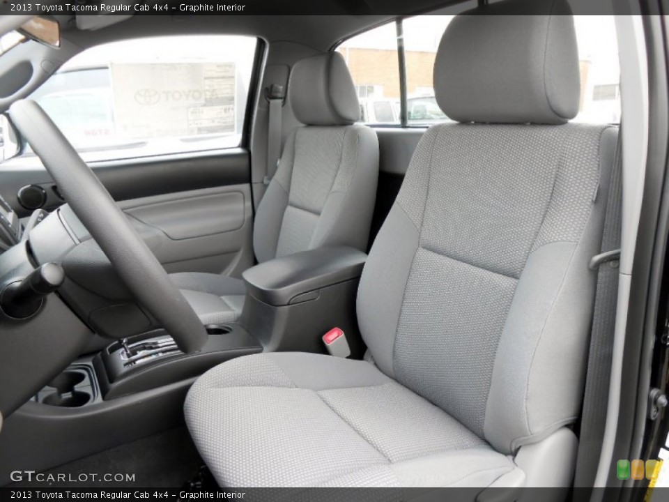 Graphite Interior Photo for the 2013 Toyota Tacoma Regular Cab 4x4 #73457921