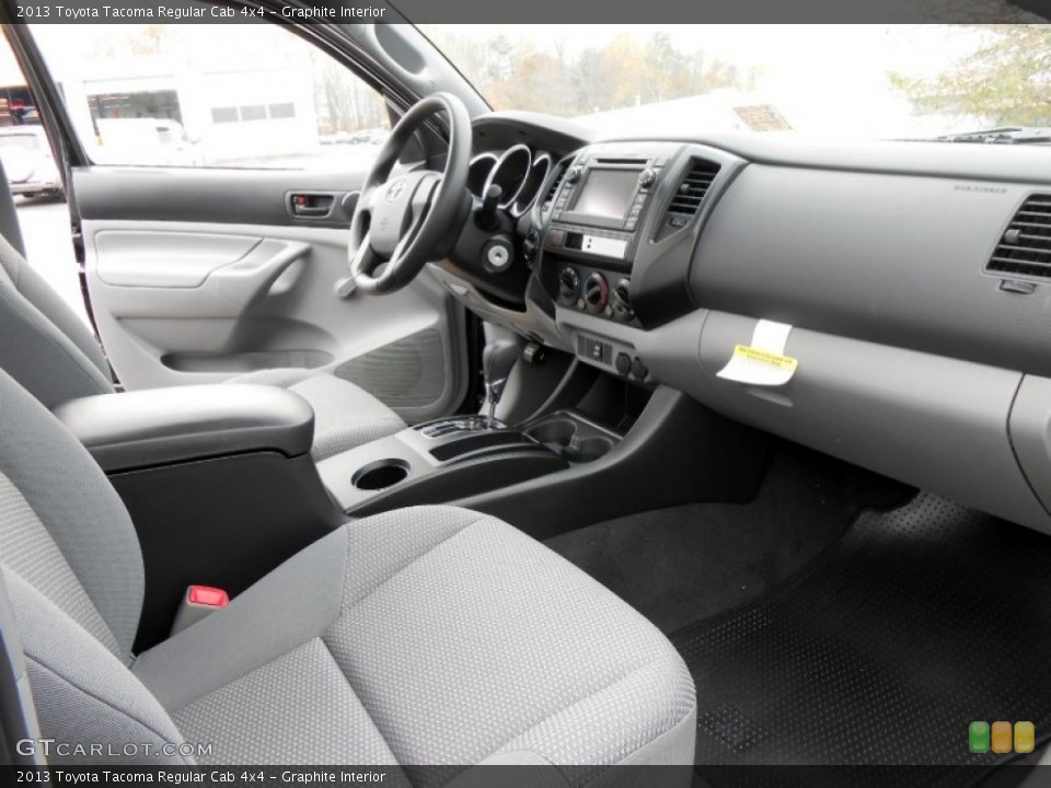 Graphite Interior Photo for the 2013 Toyota Tacoma Regular Cab 4x4 #73457972