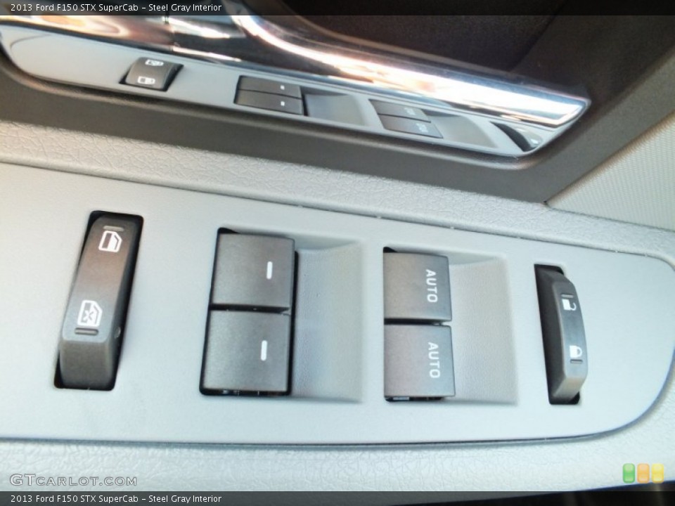 Steel Gray Interior Controls for the 2013 Ford F150 STX SuperCab #73459556