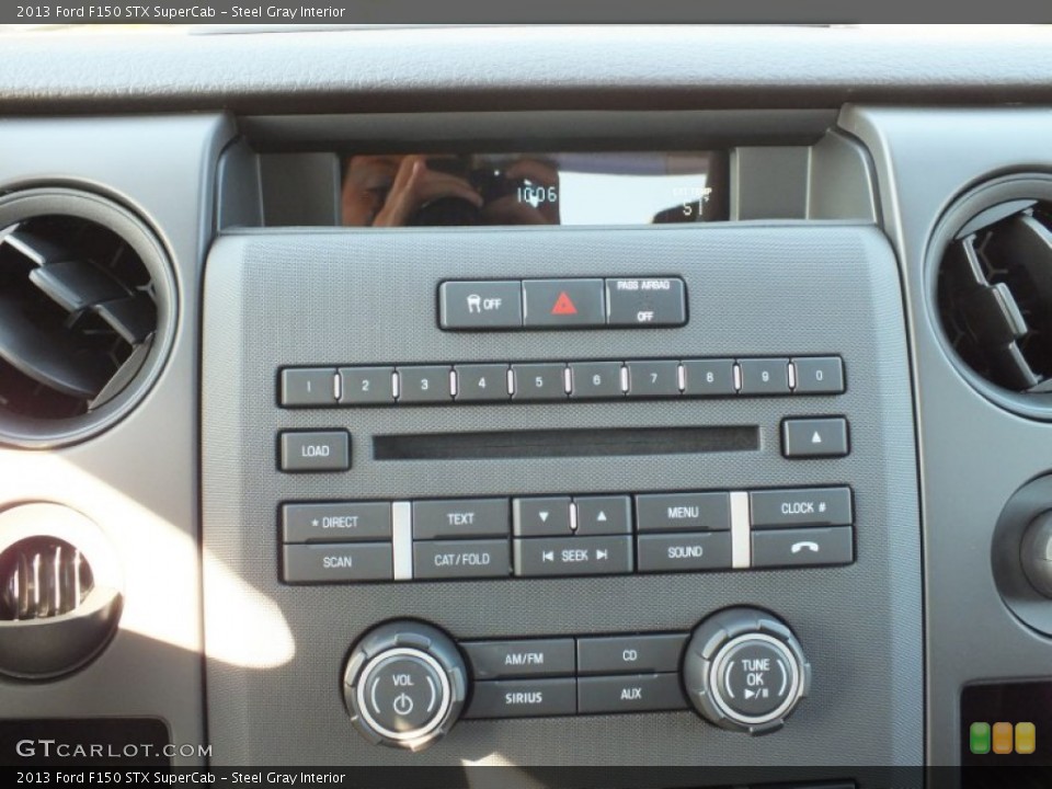 Steel Gray Interior Controls for the 2013 Ford F150 STX SuperCab #73459706