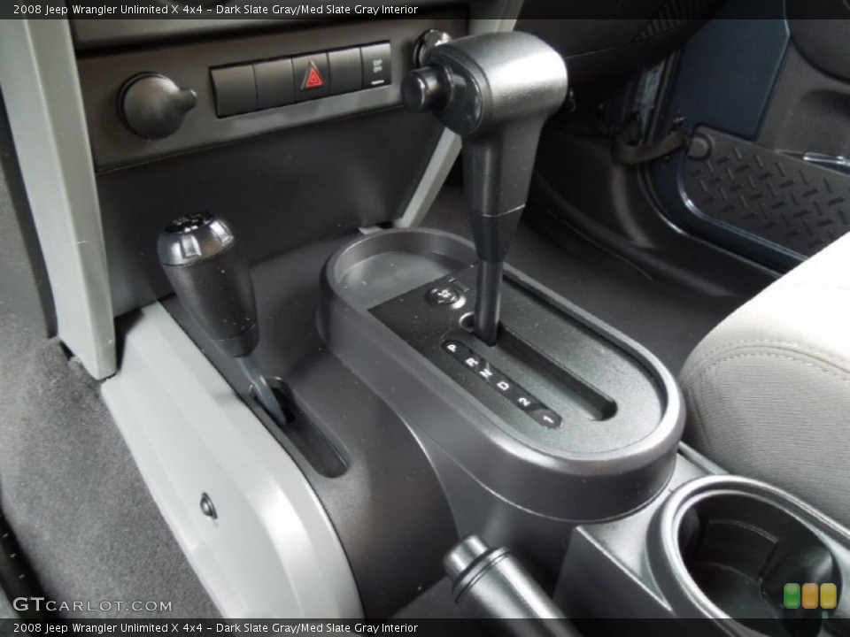 Dark Slate Gray/Med Slate Gray Interior Transmission for the 2008 Jeep Wrangler Unlimited X 4x4 #73460351