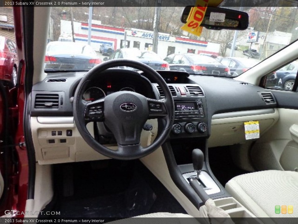 Ivory Interior Prime Interior for the 2013 Subaru XV Crosstrek 2.0 Premium #73461743