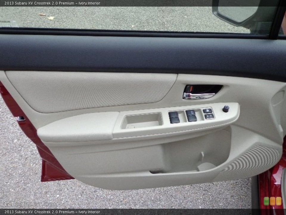 Ivory Interior Door Panel for the 2013 Subaru XV Crosstrek 2.0 Premium #73461785