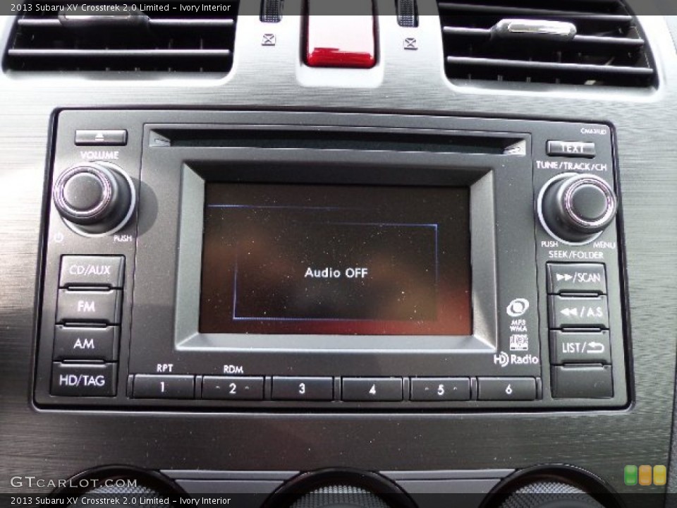 Ivory Interior Controls for the 2013 Subaru XV Crosstrek 2.0 Limited #73462749
