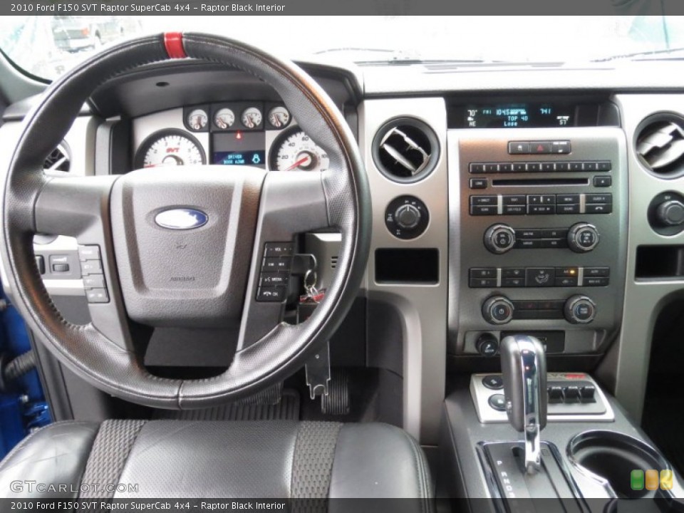 Raptor Black Interior Dashboard for the 2010 Ford F150 SVT Raptor SuperCab 4x4 #73465349