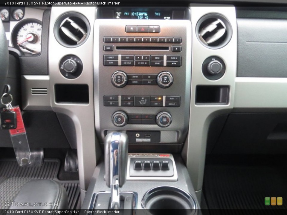 Raptor Black Interior Controls for the 2010 Ford F150 SVT Raptor SuperCab 4x4 #73465372