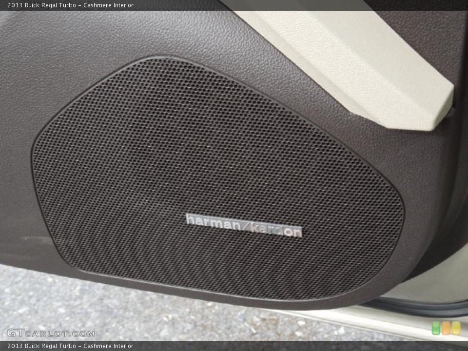 Cashmere Interior Audio System for the 2013 Buick Regal Turbo #73469207