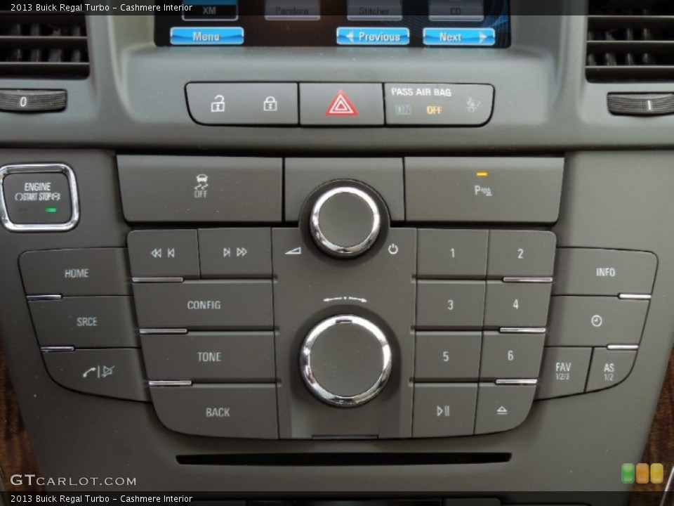 Cashmere Interior Controls for the 2013 Buick Regal Turbo #73469291