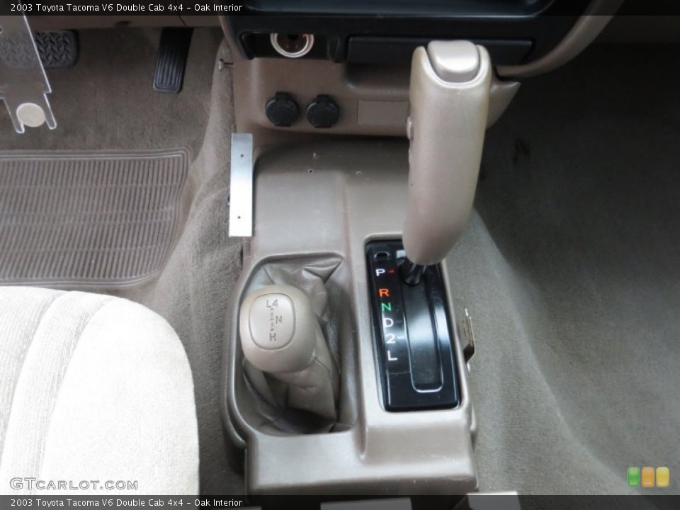 Oak Interior Transmission for the 2003 Toyota Tacoma V6 Double Cab 4x4 #73471173