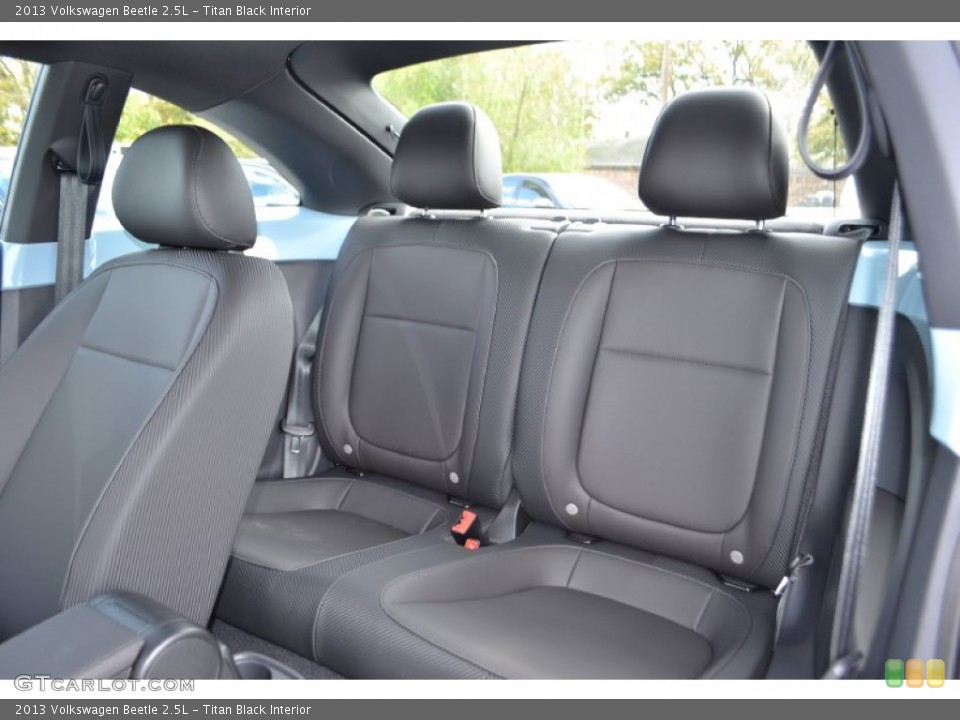 Titan Black Interior Rear Seat for the 2013 Volkswagen Beetle 2.5L #73473047