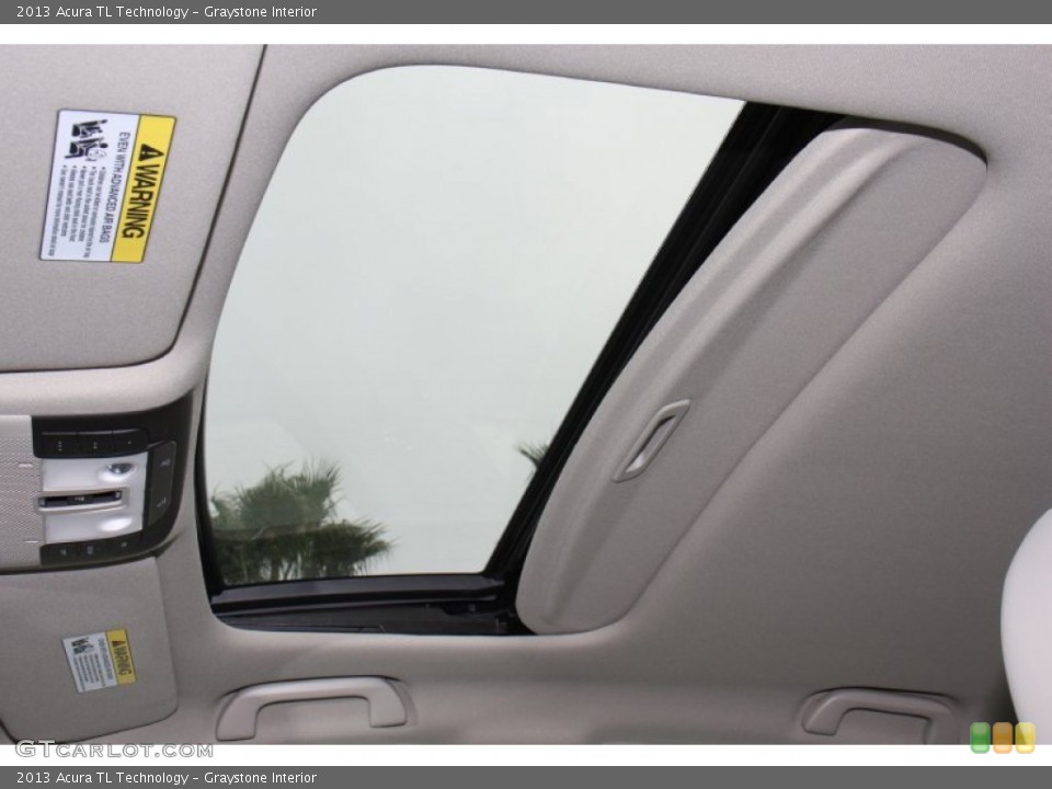 Graystone Interior Sunroof for the 2013 Acura TL Technology #73473893