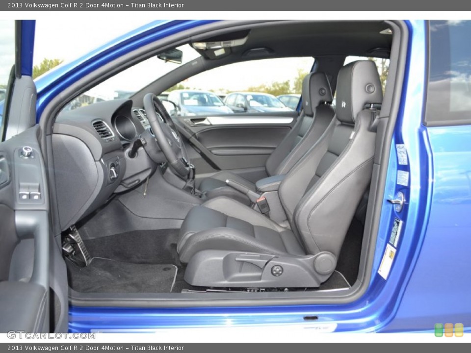 Titan Black Interior Photo for the 2013 Volkswagen Golf R 2 Door 4Motion #73474100