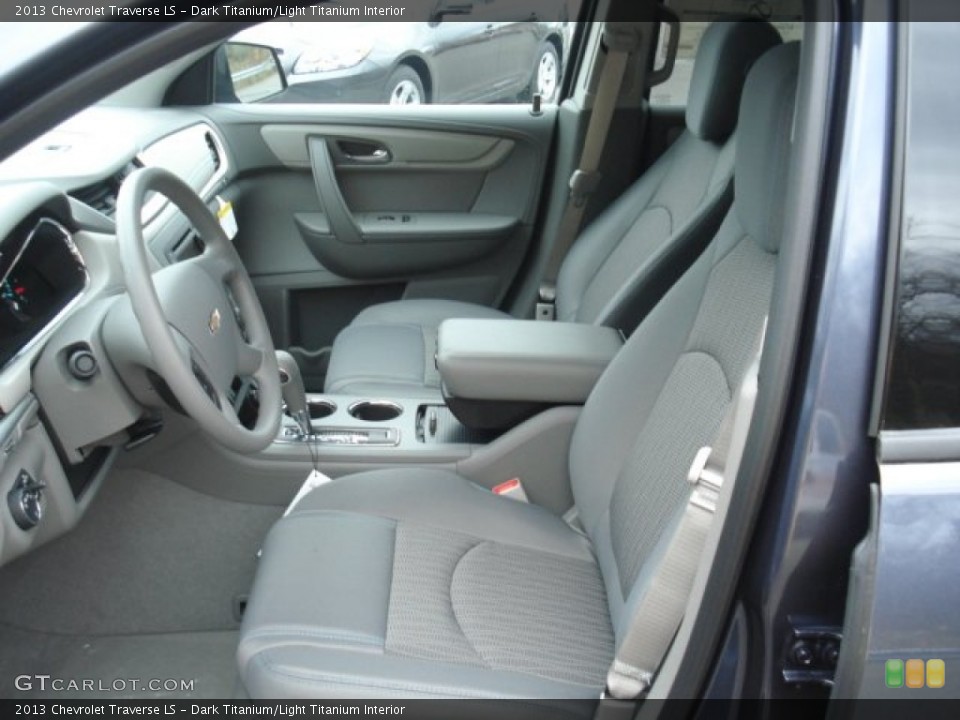 Dark Titanium/Light Titanium Interior Front Seat for the 2013 Chevrolet Traverse LS #73474463
