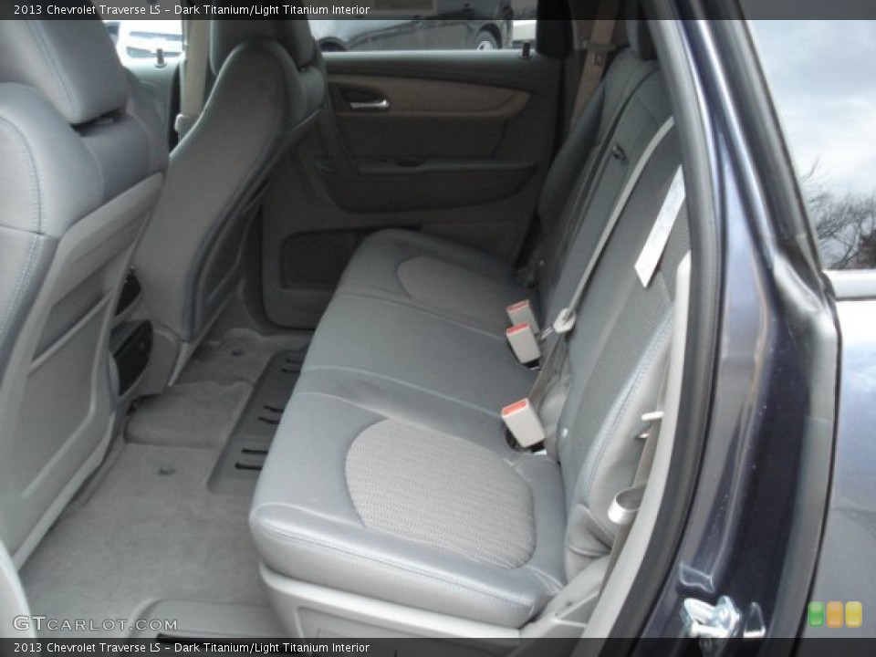 Dark Titanium/Light Titanium Interior Rear Seat for the 2013 Chevrolet Traverse LS #73474505