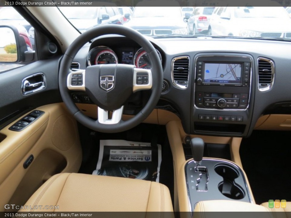 Black/Tan Interior Dashboard for the 2013 Dodge Durango Citadel #73481081