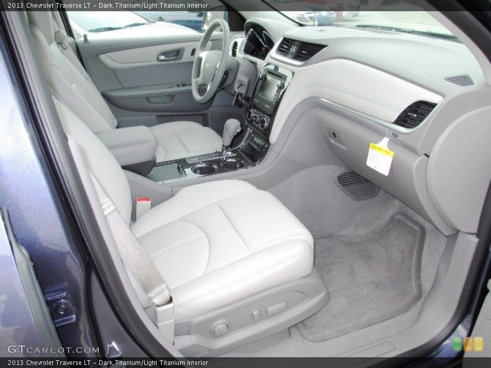 Dark Titanium/Light Titanium Interior Photo for the 2013 Chevrolet Traverse LT #73482191