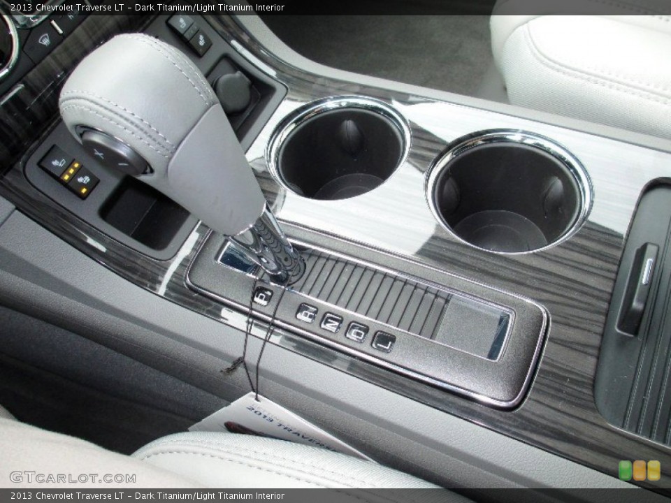 Dark Titanium/Light Titanium Interior Transmission for the 2013 Chevrolet Traverse LT #73482329