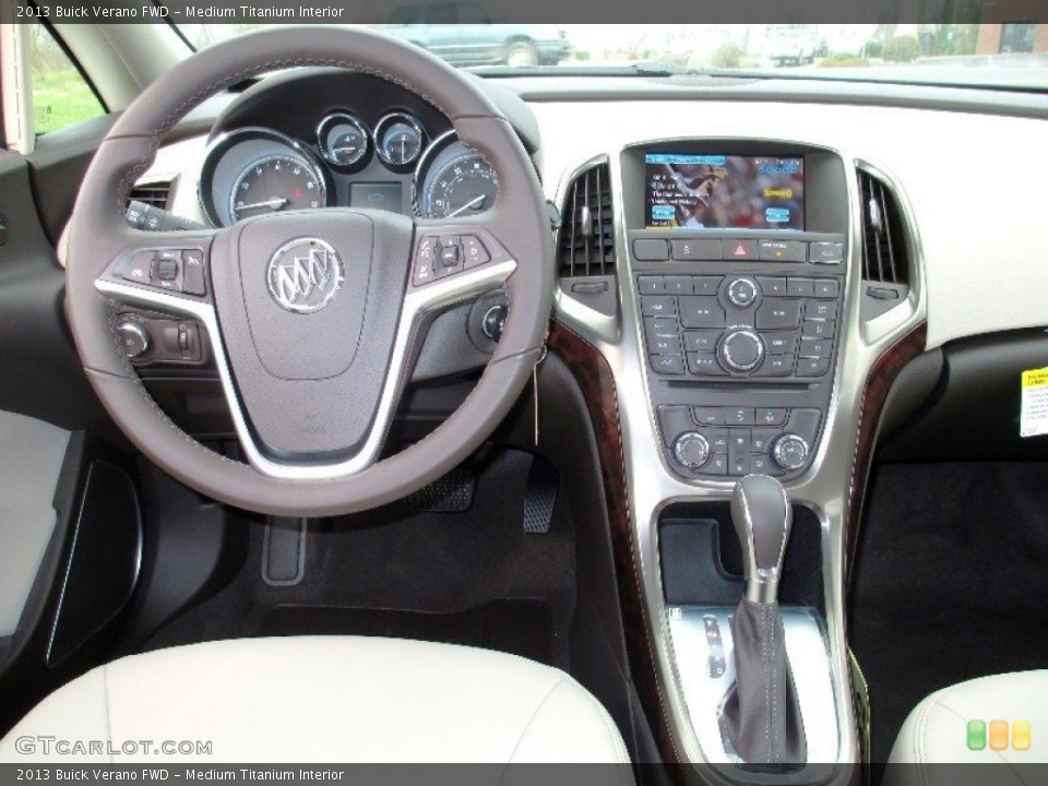 Medium Titanium Interior Dashboard for the 2013 Buick Verano FWD #73482593