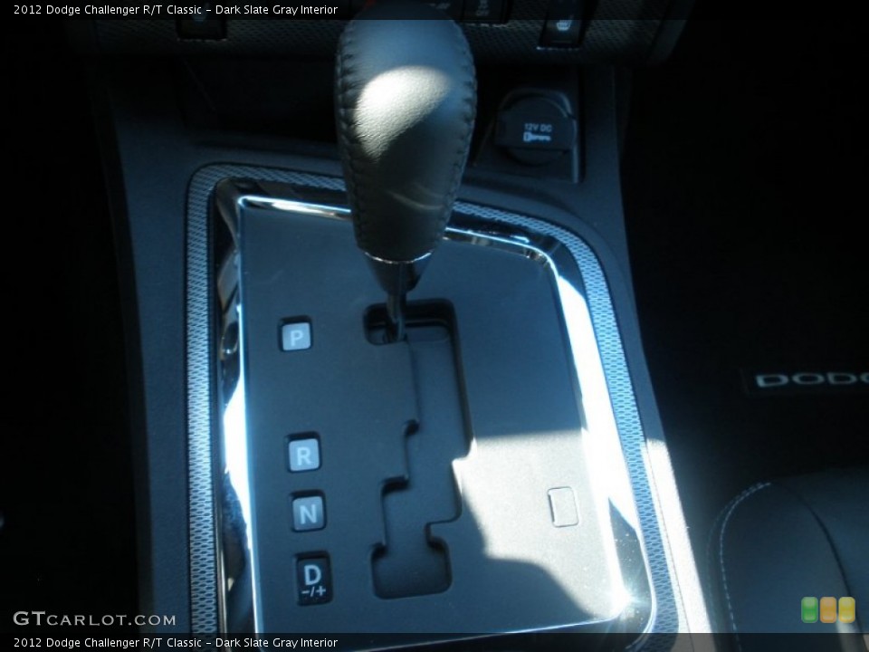 Dark Slate Gray Interior Transmission for the 2012 Dodge Challenger R/T Classic #73487858