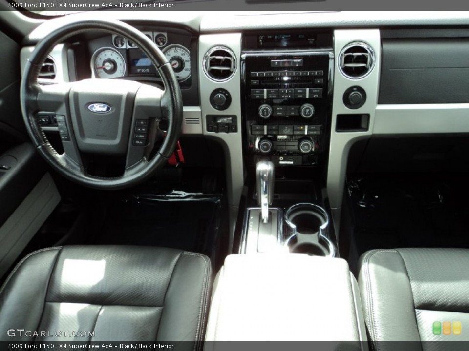 Black/Black Interior Dashboard for the 2009 Ford F150 FX4 SuperCrew 4x4 #73489355