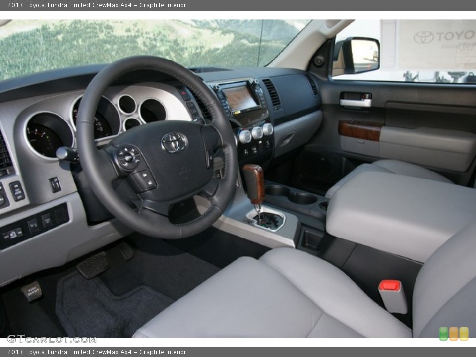 Graphite Interior Prime Interior for the 2013 Toyota Tundra Limited CrewMax 4x4 #73490675