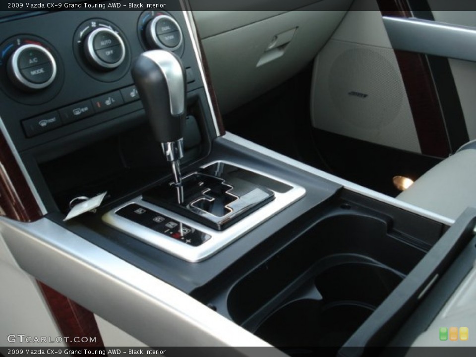 Black Interior Transmission for the 2009 Mazda CX-9 Grand Touring AWD #73493540