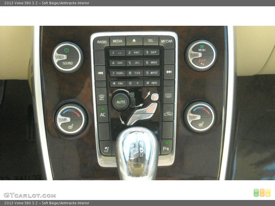Soft Beige/Anthracite Interior Controls for the 2013 Volvo S80 3.2 #73493558