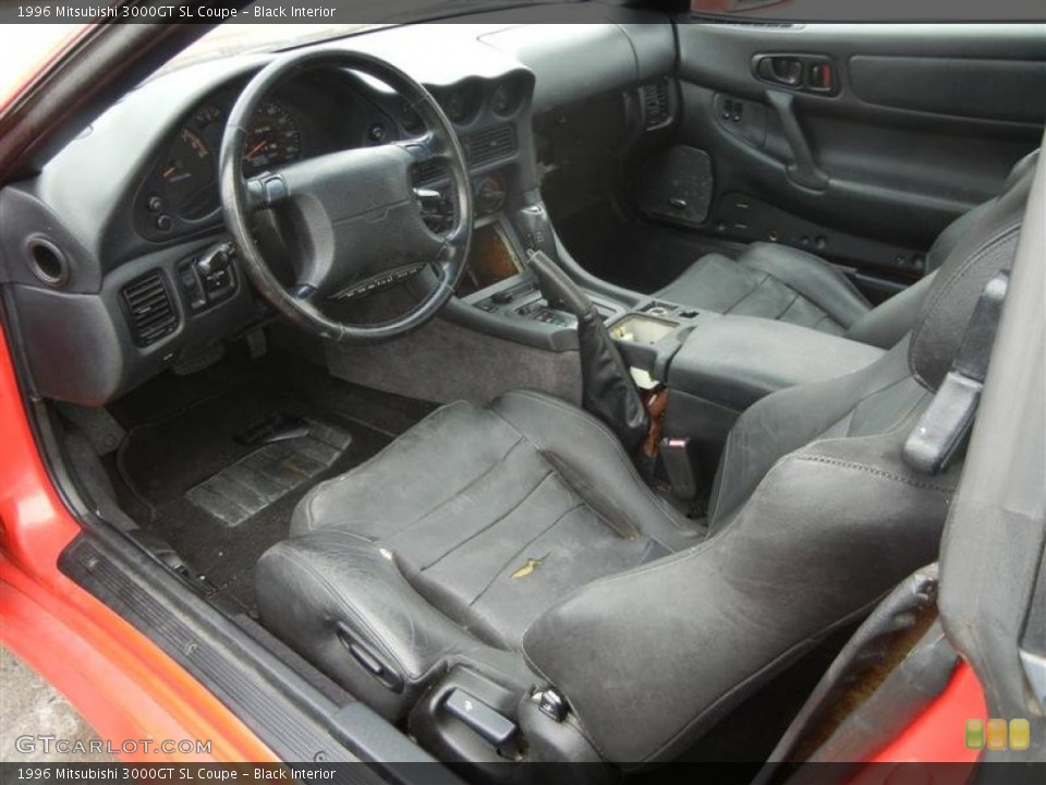 Black 1996 Mitsubishi 3000GT Interiors
