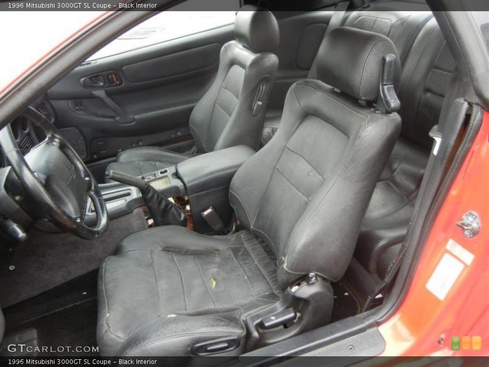 Black Interior Front Seat for the 1996 Mitsubishi 3000GT SL Coupe #73496969