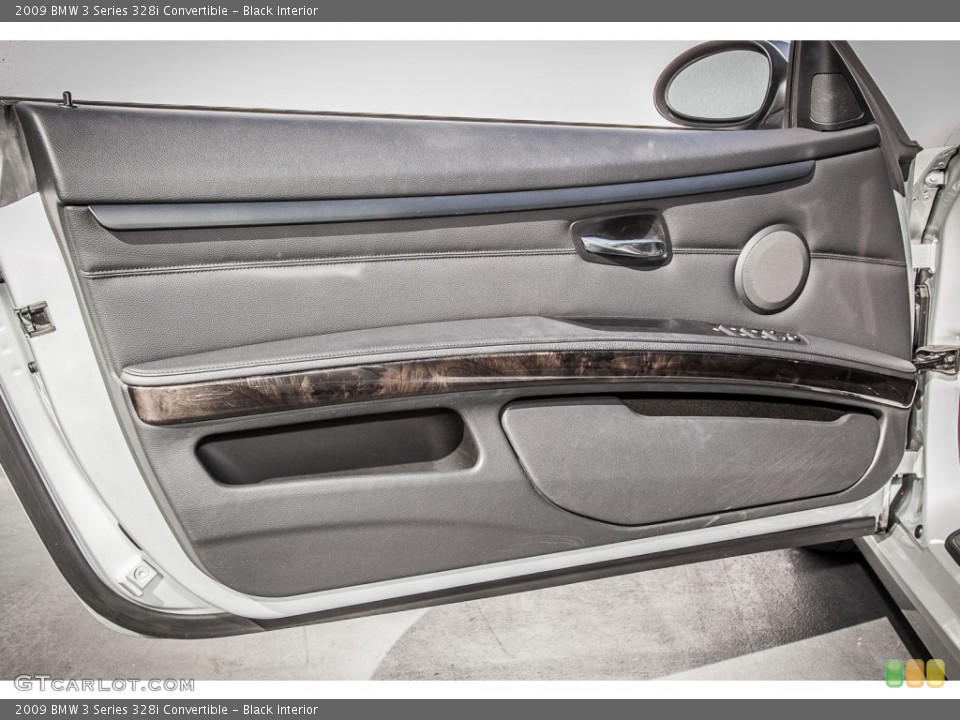 Black Interior Door Panel for the 2009 BMW 3 Series 328i Convertible #73500141