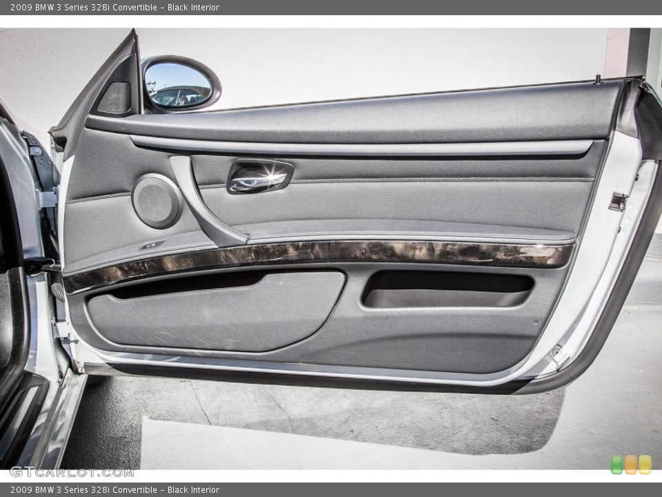 Black Interior Door Panel for the 2009 BMW 3 Series 328i Convertible #73500269