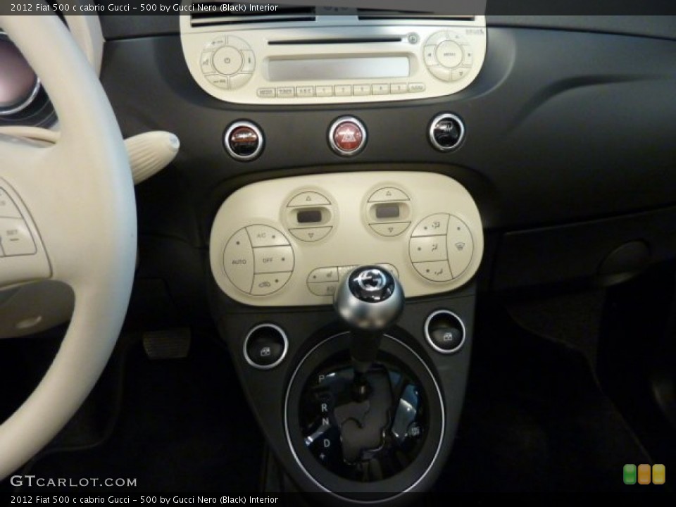 500 by Gucci Nero (Black) Interior Controls for the 2012 Fiat 500 c cabrio Gucci #73500847