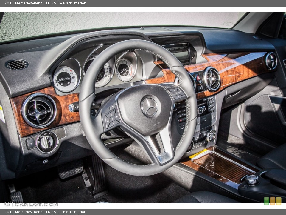 Black Interior Dashboard for the 2013 Mercedes-Benz GLK 350 #73503601