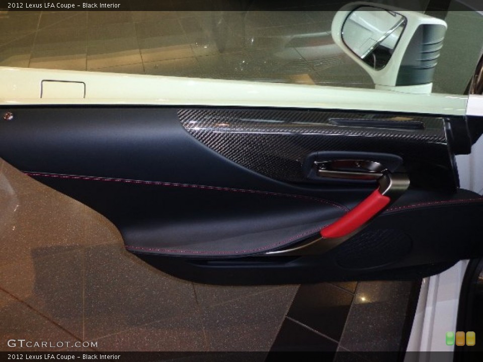 Black Interior Door Panel for the 2012 Lexus LFA Coupe #73505736