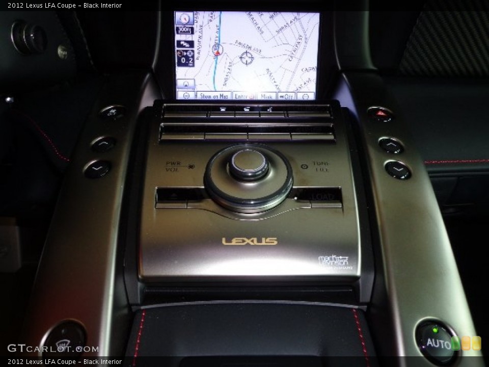 Black Interior Controls for the 2012 Lexus LFA Coupe #73505850