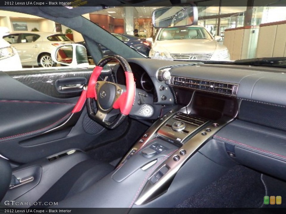 Black 2012 Lexus LFA Interiors