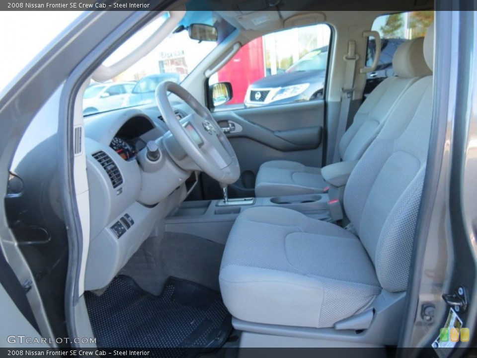 Steel Interior Photo for the 2008 Nissan Frontier SE Crew Cab #73505904