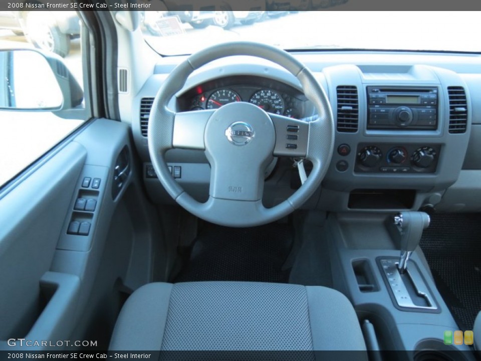 Steel Interior Steering Wheel for the 2008 Nissan Frontier SE Crew Cab #73506117