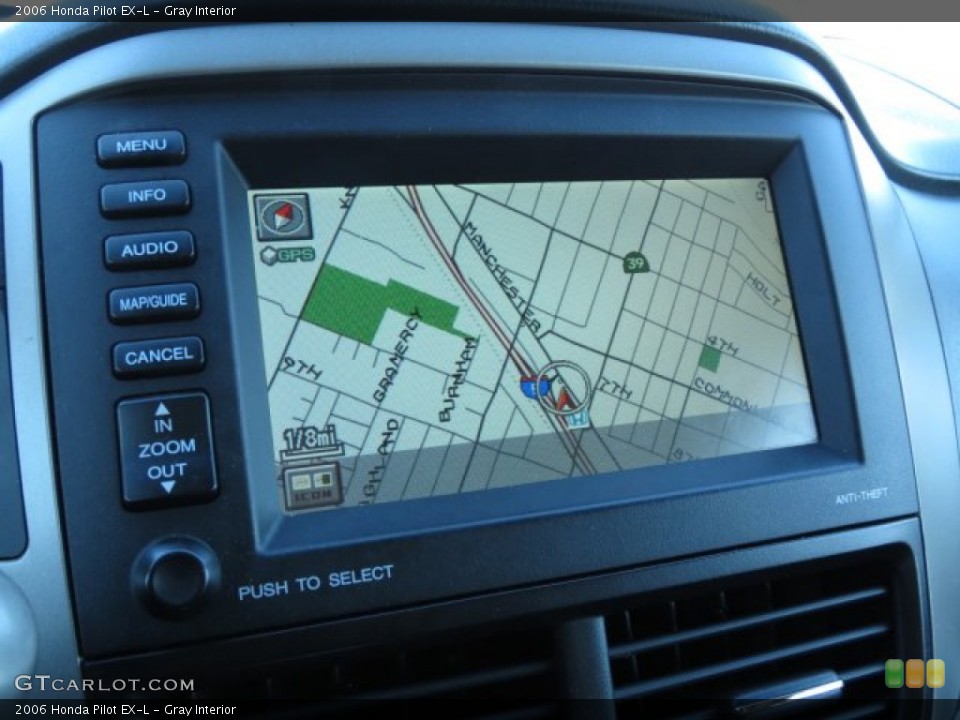 Gray Interior Navigation for the 2006 Honda Pilot EX-L #73506936