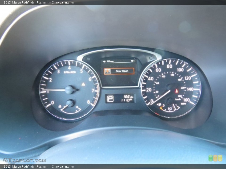 Charcoal Interior Gauges for the 2013 Nissan Pathfinder Platinum #73507224
