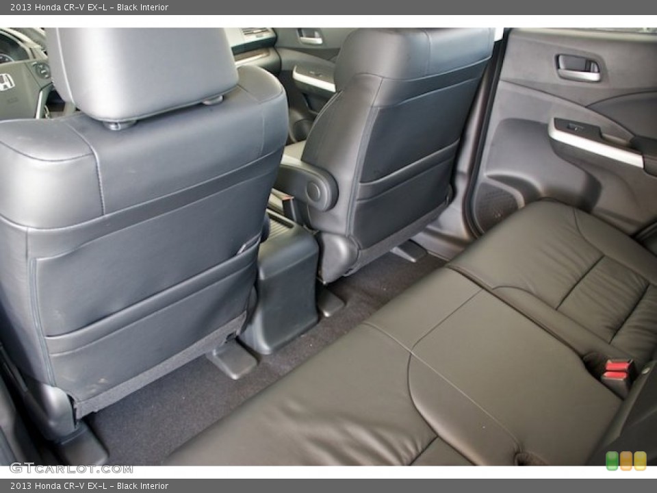 Black Interior Rear Seat for the 2013 Honda CR-V EX-L #73507615