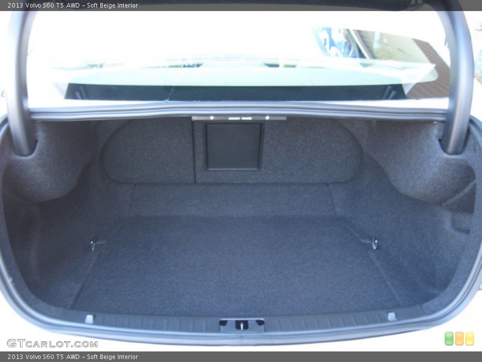 Soft Beige Interior Trunk for the 2013 Volvo S60 T5 AWD #73508662