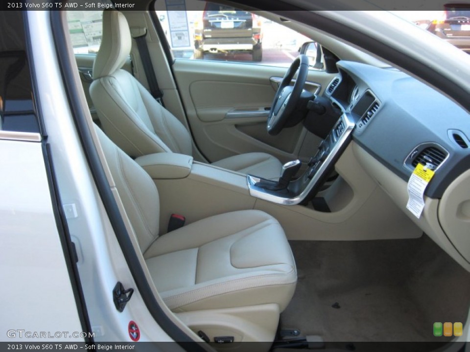 Soft Beige Interior Photo for the 2013 Volvo S60 T5 AWD #73508832