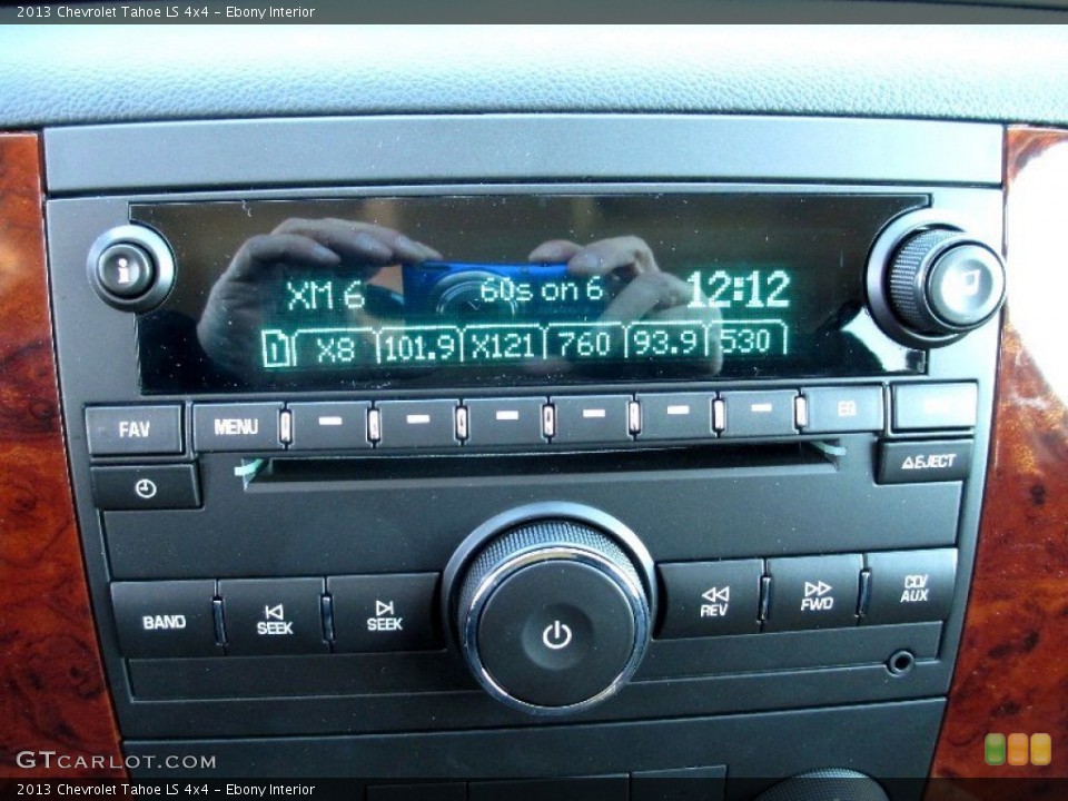 Ebony Interior Audio System for the 2013 Chevrolet Tahoe LS 4x4 #73511200