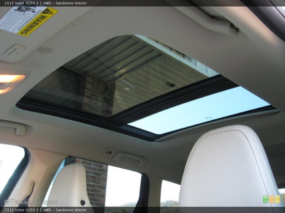 Sandstone Interior Sunroof for the 2013 Volvo XC60 3.2 AWD #73511658